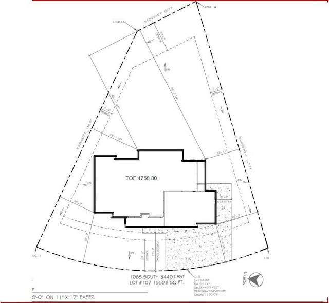 1085 S 3440 E, Spanish Fork, UT 84660 - view of floor plan / room layout