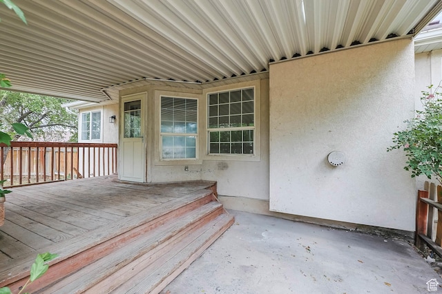 9448 S Lady Dove Ln, South Jordan, UT 84095 - wooden deck featuring a patio area