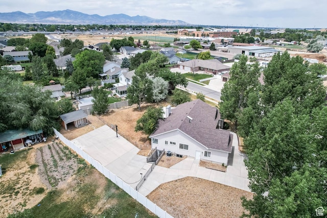 9448 S Lady Dove Ln, South Jordan, UT 84095 - aerial view of residential area with a mountainous background