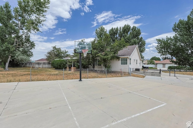 9448 S Lady Dove Ln, South Jordan, UT 84095 - view of basketball court with basketball hoop