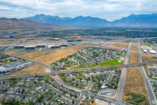 2188 N 2270 W, Lehi, UT 84043 - aerial overview of property's location with mountains