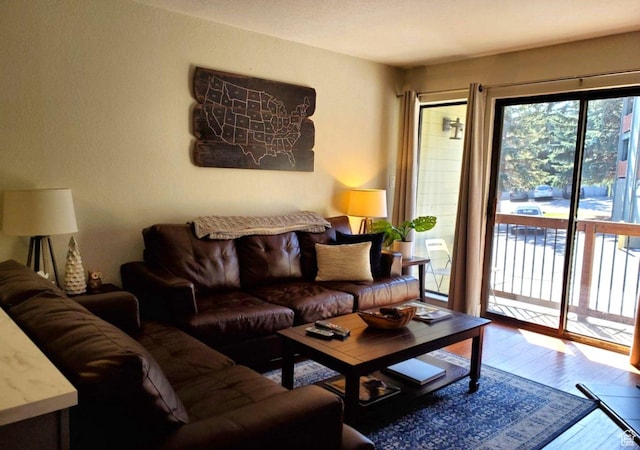 1530 Empire Ave Unit 200, Park City, UT 84060 - living area with wood finished floors