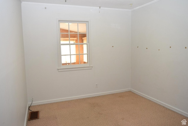 519 Edgehill Pl, East Carbon, UT 84520 - empty room featuring carpet and ornamental molding