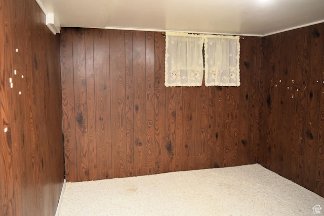 519 Edgehill Pl, East Carbon, UT 84520 - spare room featuring wood walls