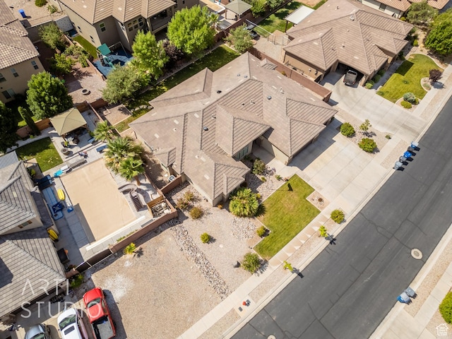 2866 E Carmine Dr, St George, UT 84790 - aerial perspective of suburban area