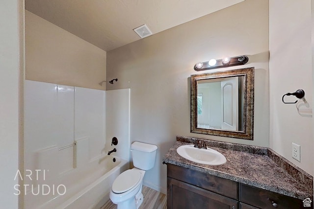 2866 E Carmine Dr, St George, UT 84790 - bathroom featuring vanity and  shower combination