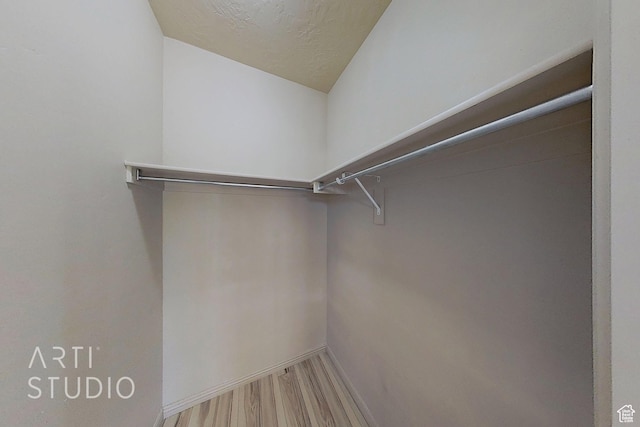 2866 E Carmine Dr, St George, UT 84790 - spacious closet featuring wood finished floors