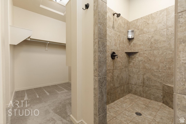 2866 E Carmine Dr, St George, UT 84790 - bathroom with tiled shower