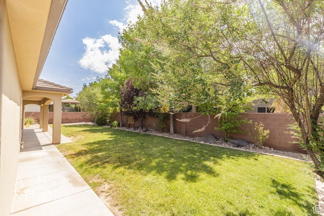 2866 E Carmine Dr, St George, UT 84790 - view of fenced backyard