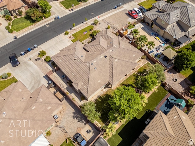 2866 E Carmine Dr, St George, UT 84790 - aerial view of residential area