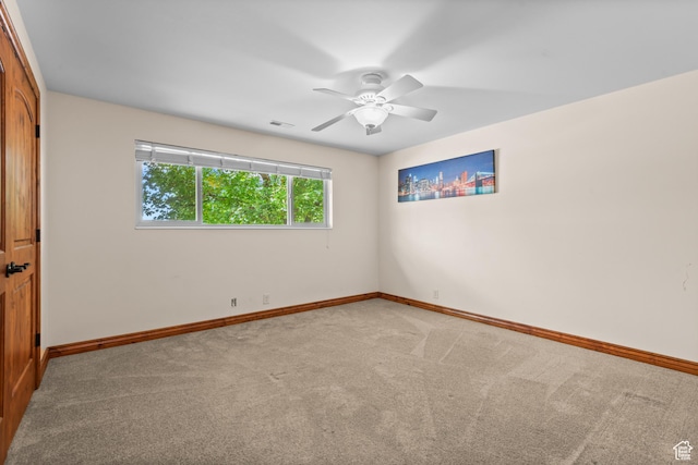 3020 Cherokee Ln, Provo, UT 84604 - unfurnished room featuring carpet flooring and a ceiling fan