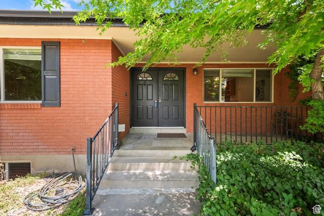 3020 Cherokee Ln, Provo, UT 84604 - view of exterior entry featuring brick siding