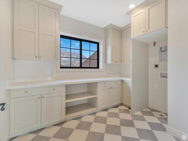 1395 N 330 E Unit 3, Orem, UT 84057 - kitchen featuring light flooring, light countertops, and open shelves