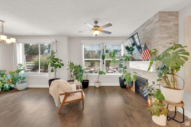 10376 S Beetdigger Blvd, Sandy, UT 84070 - sunroom / solarium with healthy amount of natural light and a chandelier