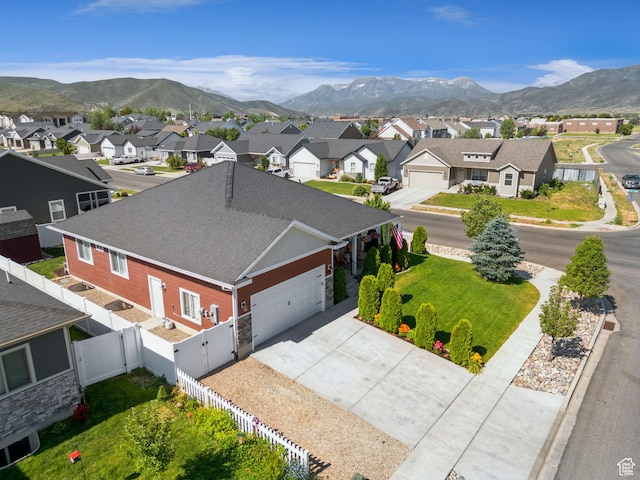 644 E 780 S, Heber City, UT 84032 - aerial view of residential area featuring a mountainous background