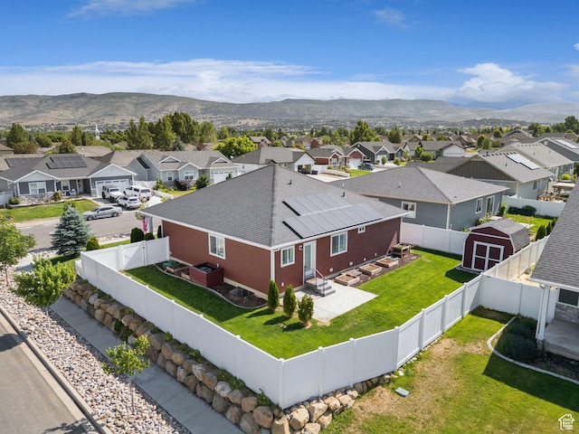 644 E 780 S, Heber City, UT 84032 - aerial perspective of suburban area featuring mountains