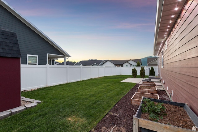 644 E 780 S, Heber City, UT 84032 - fenced backyard featuring a vegetable garden