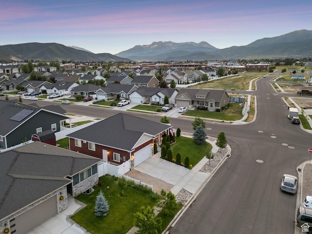 644 E 780 S, Heber City, UT 84032 - aerial perspective of suburban area featuring mountains