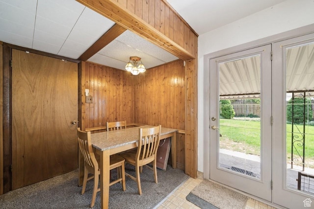 1121 Southwell St, Ogden, UT 84404 - dining area with wooden walls