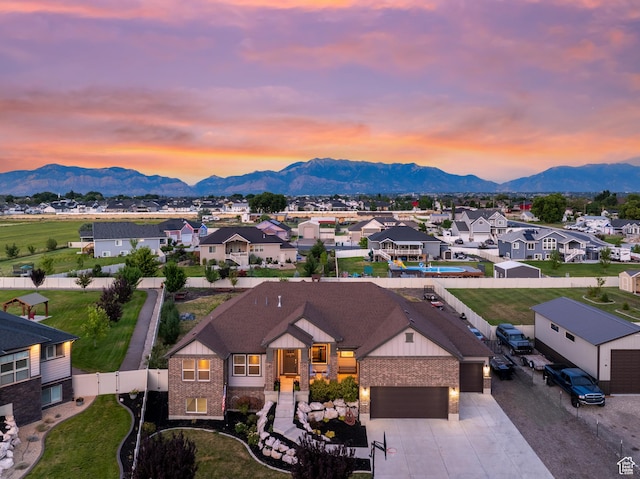 3552 S 5250 W Unit 13, Hooper, UT 84315 - mountain view with nearby suburban area