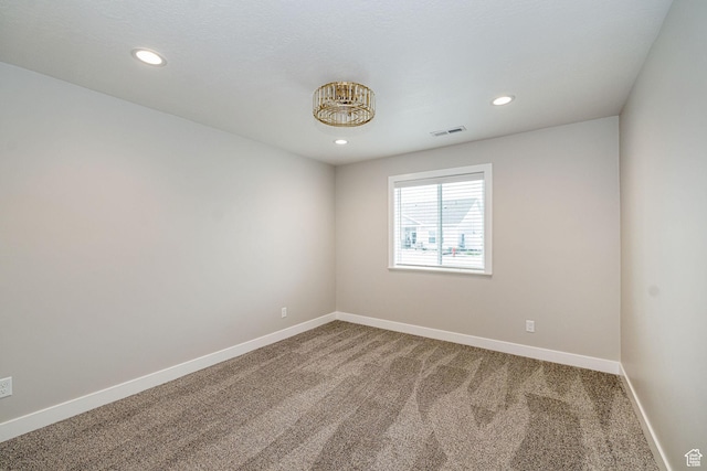 318 E 290 N, Preston, ID 83263 - empty room featuring carpet flooring and recessed lighting