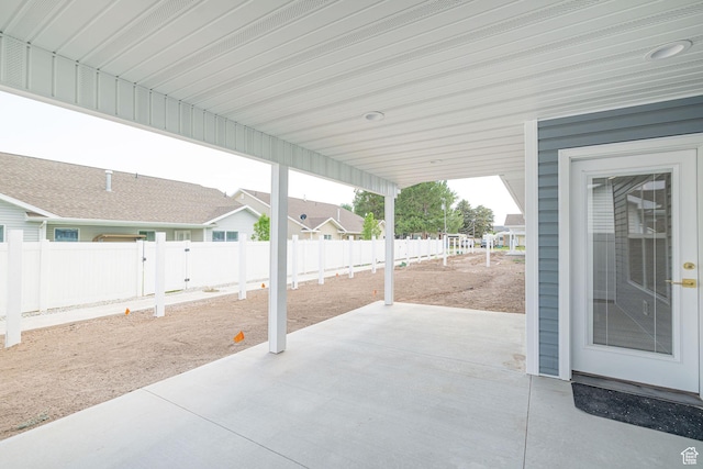 318 E 290 N, Preston, ID 83263 - fenced backyard with a patio area