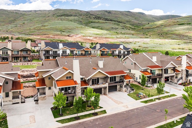 538 W Heritage Way, Heber City, UT 84032 - aerial view of residential area with a mountainous background
