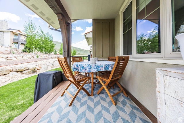 538 W Heritage Way, Heber City, UT 84032 - view of patio featuring outdoor dining area