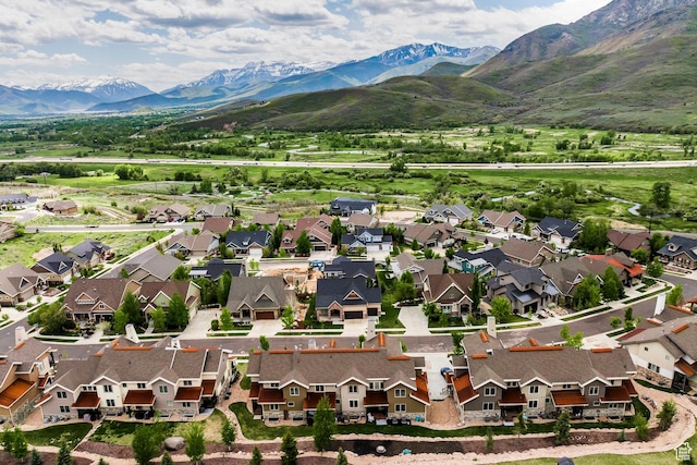 538 W Heritage Way, Heber City, UT 84032 - aerial view of residential area with mountains