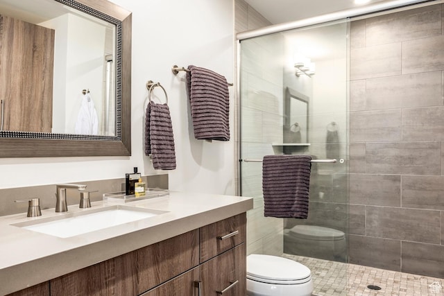 538 W Heritage Way, Heber City, UT 84032 - full bathroom featuring vanity and a stall shower