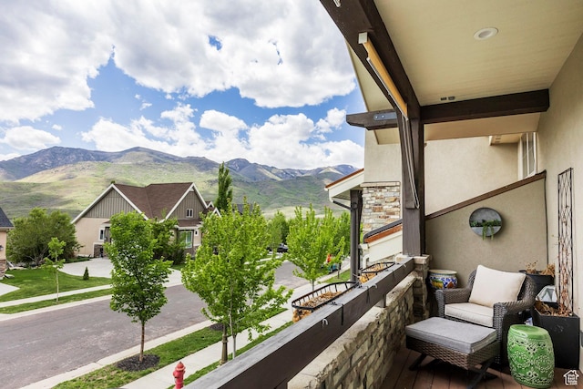 538 W Heritage Way, Heber City, UT 84032 - balcony with a mountain view