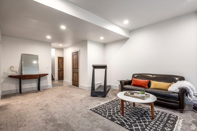 538 W Heritage Way, Heber City, UT 84032 - living room with carpet floors and recessed lighting