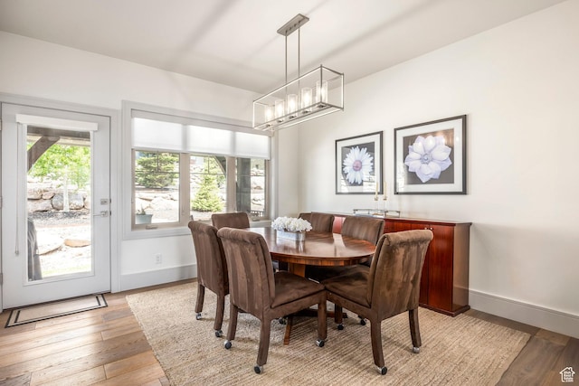 538 W Heritage Way, Heber City, UT 84032 - dining area featuring a chandelier and light wood-style floors
