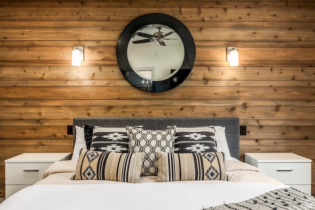 538 W Heritage Way, Heber City, UT 84032 - bedroom featuring wooden walls