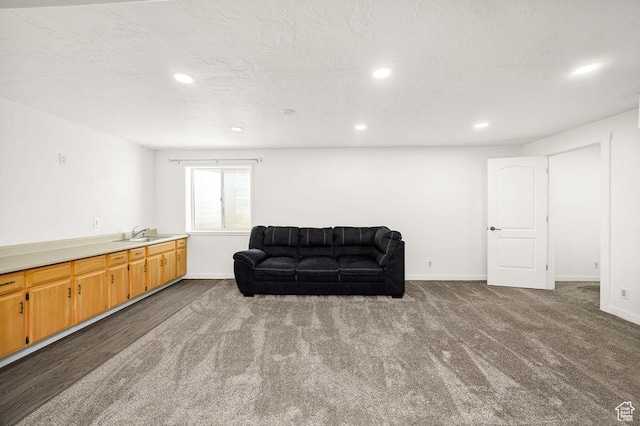 496 S 1600 E, Hyrum, UT 84319 - sitting room featuring recessed lighting and dark wood finished floors