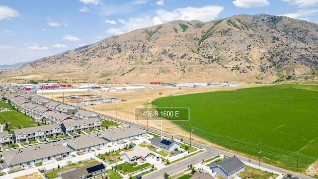 496 S 1600 E, Hyrum, UT 84319 - bird's eye view of a mountain backdrop