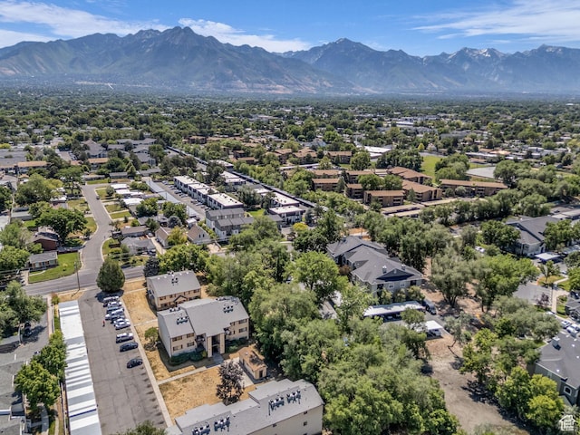 4104 S 300 E, Millcreek, UT 84107 - drone / aerial view of a mountain backdrop