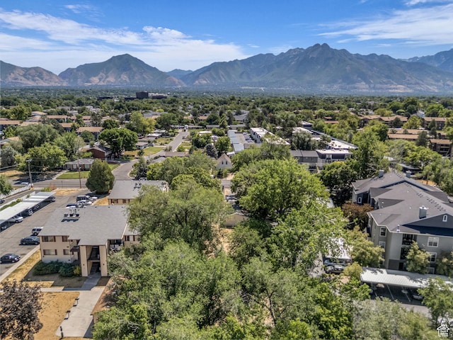 4104 S 300 E, Millcreek, UT 84107 - aerial view of residential area featuring a mountain backdrop