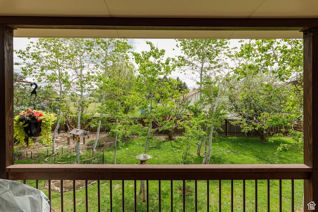 3250 N River Dr, Eden, UT 84310 - view of fenced backyard