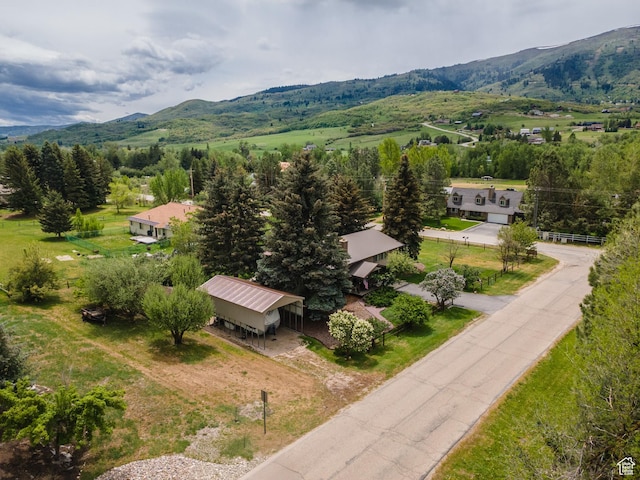 3250 N River Dr, Eden, UT 84310 - bird's eye view of a mountain backdrop