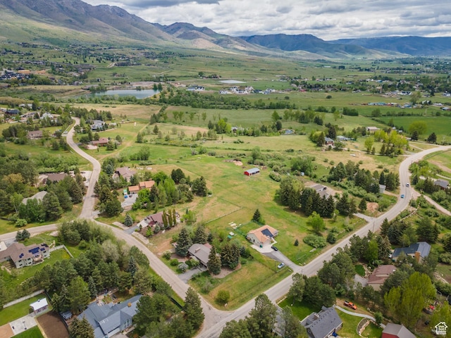 3250 N River Dr, Eden, UT 84310 - overview of rural landscape with a mountain backdrop