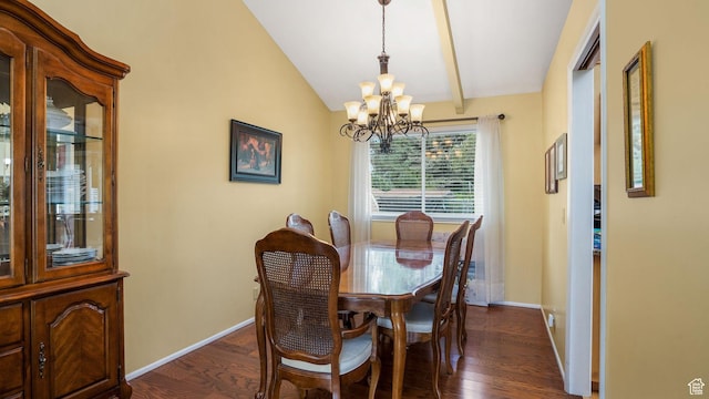 7488 S Blackfriar Cir, West Jordan, UT 84084 - dining room with a chandelier and dark wood-style flooring