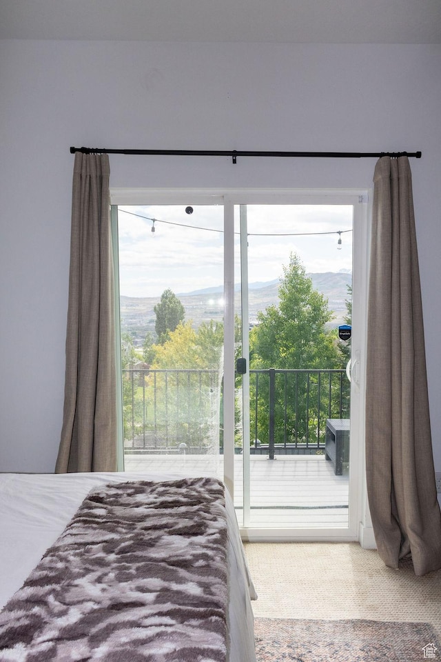 4373 N Foxtrail Dr, Lehi, UT 84043 - bedroom featuring access to exterior and multiple windows