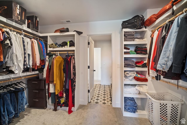 3317 S Watchman Trl, Moab, UT 84532 - walk in closet featuring carpet floors