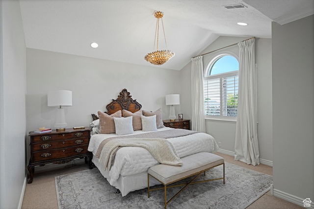 5040 S 1450 E, Ogden, UT 84403 - carpeted bedroom featuring baseboards and lofted ceiling