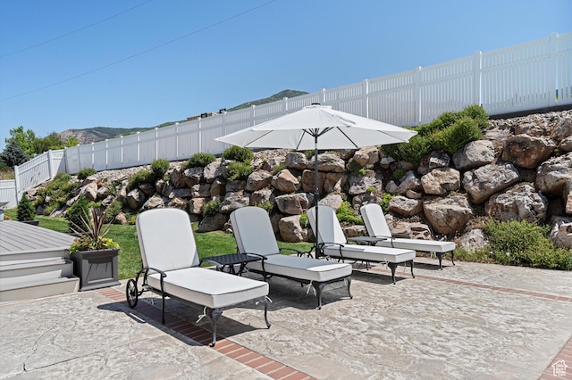 5040 S 1450 E, Ogden, UT 84403 - fenced backyard with a patio