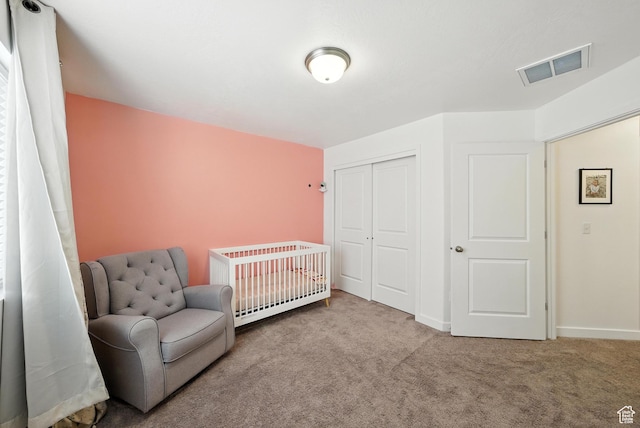 15104 S Halter Way, Bluffdale, UT 84065 - carpeted bedroom with a closet and baseboards