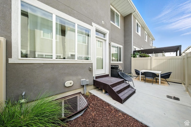 15104 S Halter Way, Bluffdale, UT 84065 - view of patio / terrace with outdoor dining space