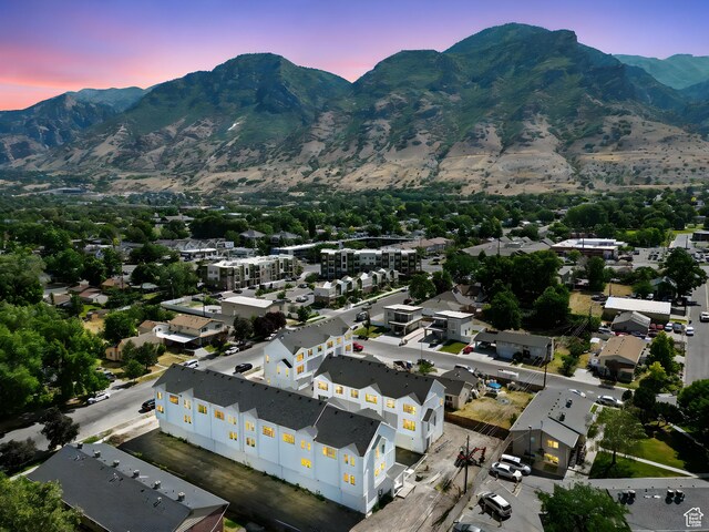 688 E 500 S Unit 108, Provo, UT 84606 - aerial view at dusk of a mountain view