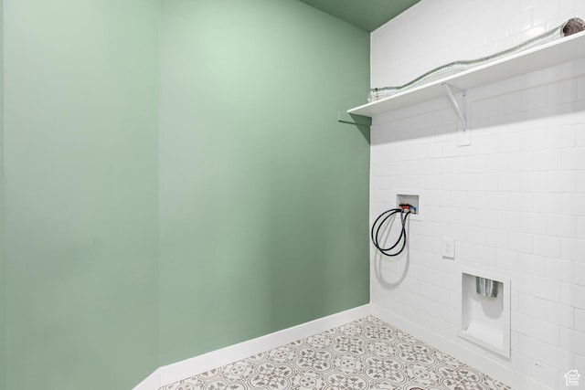 4397 W Bromwell Ct, Lehi, UT 84043 - laundry area featuring washer hookup and baseboards